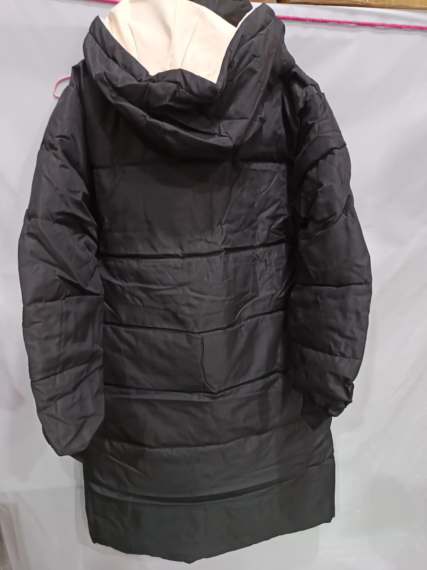 Black jacket — back